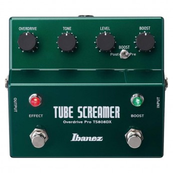 Педали эффектов Fuzz, Overdrive IBANEZ TS808DX TUBESCREAMER OVERDRIVE PRO 38858